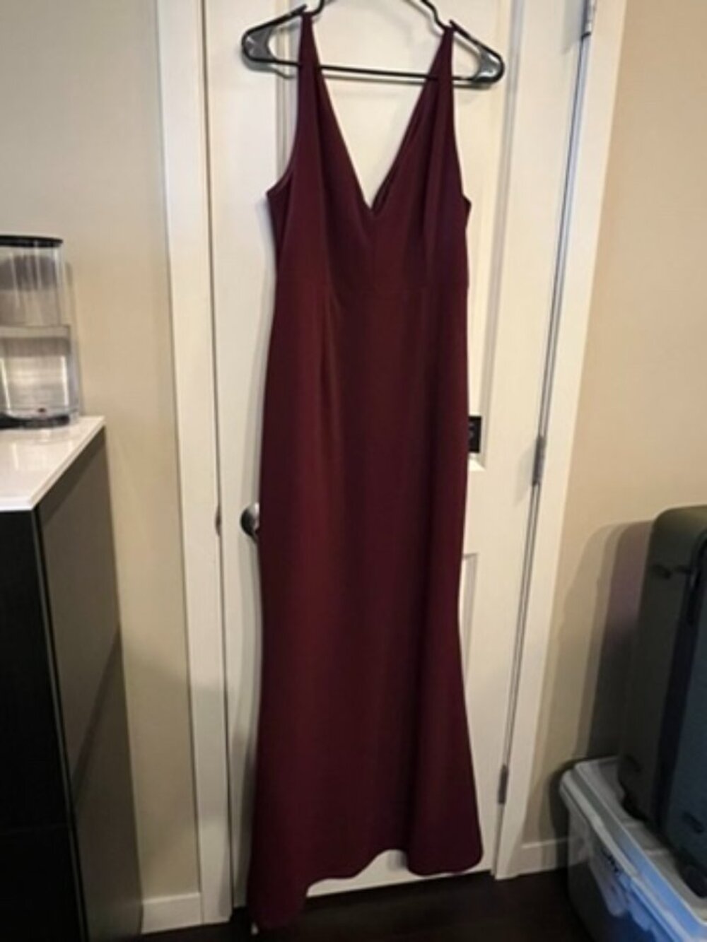 Plum Purple Sleeveless Maxi Dress